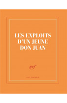 Carnet carre les exploits d'un jeune don juan (papeterie)