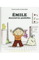 Emile descend les poubelles