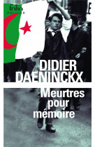 Meurtres pour mémoire