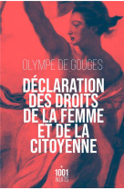 Declaration des droits de la femme et de la citoyenne