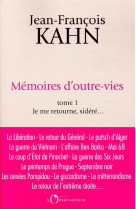 Memoires d-outre-vies (tome 1)