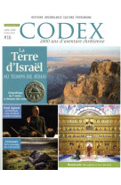 Codex n.16  -  juillet 2020  -  la terre d'israel au temps de jesus