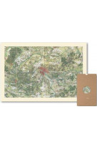 Carte  autour de paris - geographie nostalgique