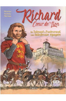 Richard coeur de lion (bd) - du chateau de talmont-saint-hilaire a la normandie, toute la vie de ric