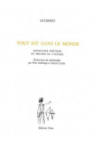 Tout est dans le monde - anthologie poetique