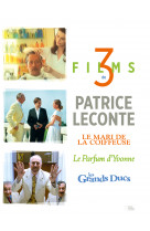 3 films de patrice leconte - 3 dvd