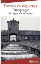 Paroles de deportes temoignages et rapports officiels 3e edition
