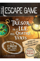 Escape de game de poche  - le tresor de l'ile des quatre vents