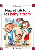 Max et lili font les baby-sitters