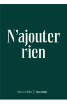 N-ajouter rien