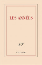 Carnet "les années" (papeterie)