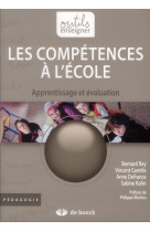 Les compétences à l'école - apprentissage et évaluation