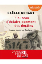 Le bureau d-eclaircissement des destins - livre audio 1 cd mp3