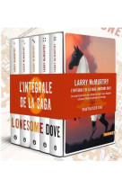 Coffret lonesome dove, l integrale de la saga  collector - 5 volumes + bonus