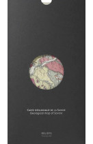 Carte -  carte géologique de la savoie - géographie nostalgi