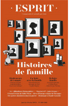 Esprit - histoires de famille - vol505 - janvier-fevrier 2024