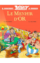 Asterix - album illustre - le menhir d-or (hors collection) - hors collection - album illustre