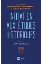 Initiation aux études historiques