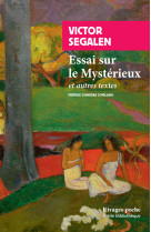 Essai sur le mystérieux