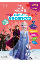Disney - la reine des neiges - de la petite à la moyenne section - cahier de vacances 2025