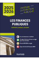 Les finances publiques 2025-2026