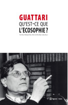 Qu'est-ce que l'écosophie ?
