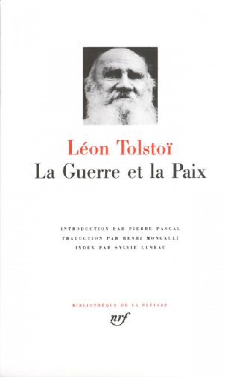 LA GUERRE ET LA PAIX - TOLSTOI LEON - GALLIMARD