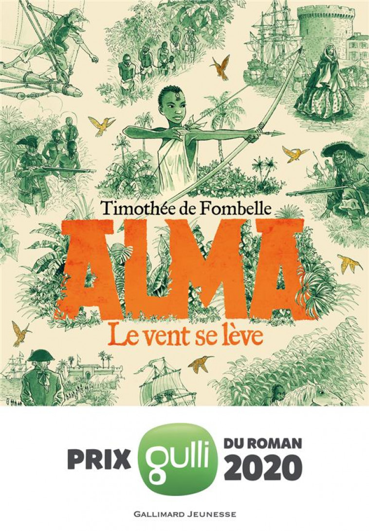 ALMA : LE VENT SE LEVE - FOMBELLE/PLACE - GALLIMARD