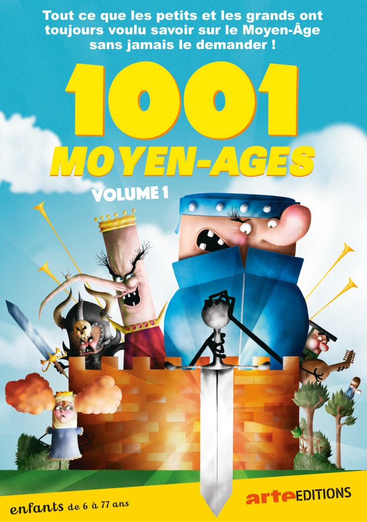 1001 MOYEN AGES VOL 1 - DVD -  sErie Une - ARTE