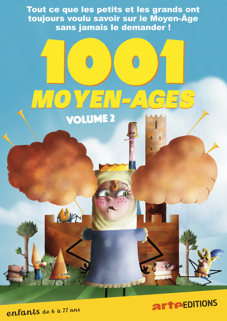 1001 MOYEN AGES VOL 2 - DVD -  Malavoy JErEmie - ARTE