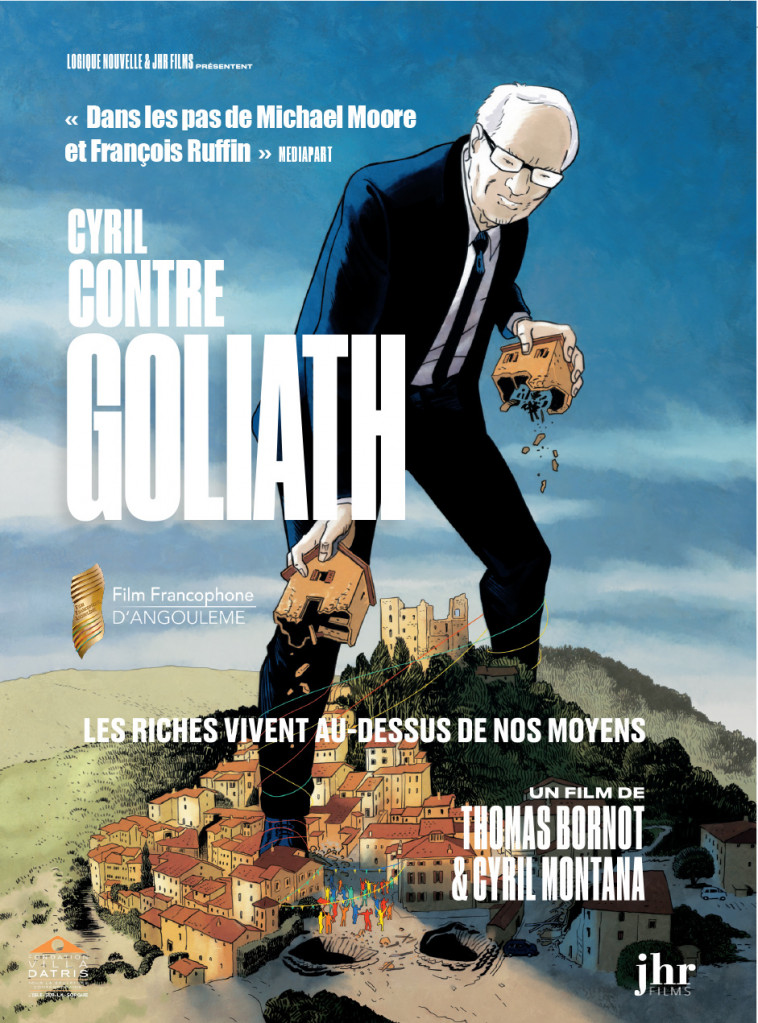 CYRIL CONTRE GOLIATH - DVD -  Bornot Thomas - JHR FILMS