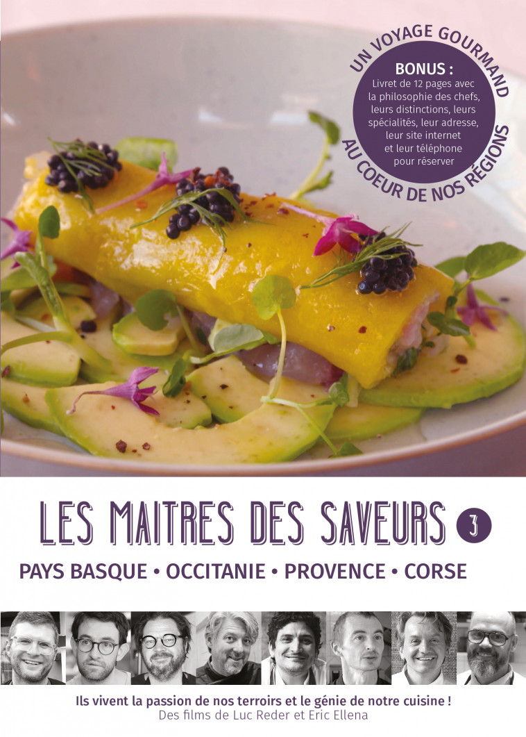 LES MAITRES DES SAVEURS 3 - DVD -  Ellena Eric - FRENCH CONNECT
