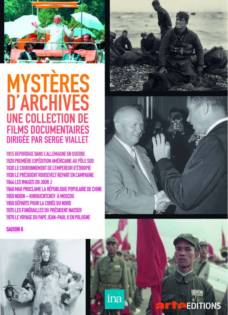 MYSTERES D'ARCHIVES S6 - 2 DVD -  Viallet Serge - INA