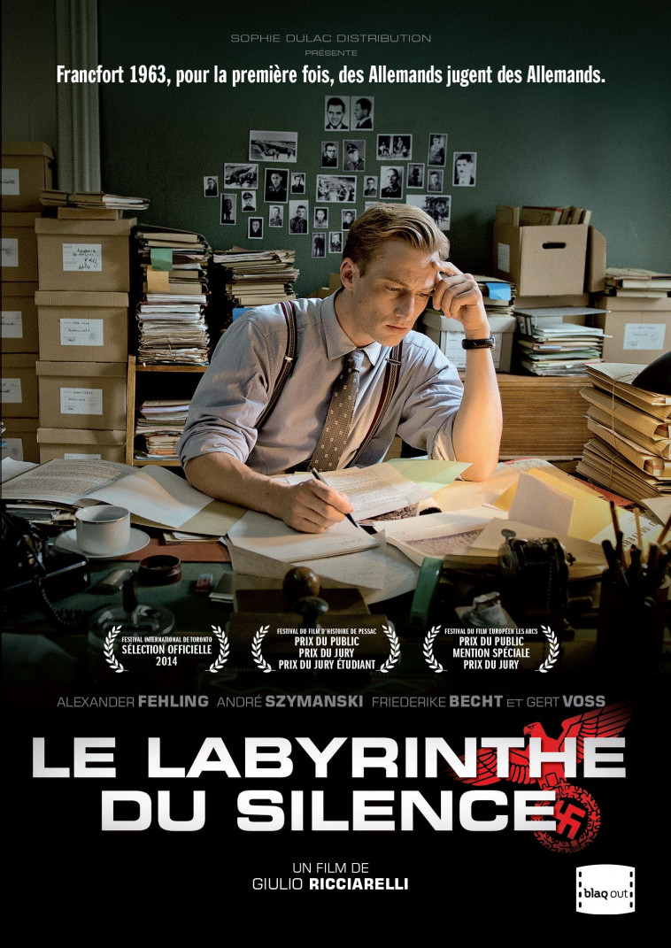 LE LABYRINTHE DU SILENCE - DVD EDITION SIMPLE -  Ricciarelli  Giulio - BLAQ OUT