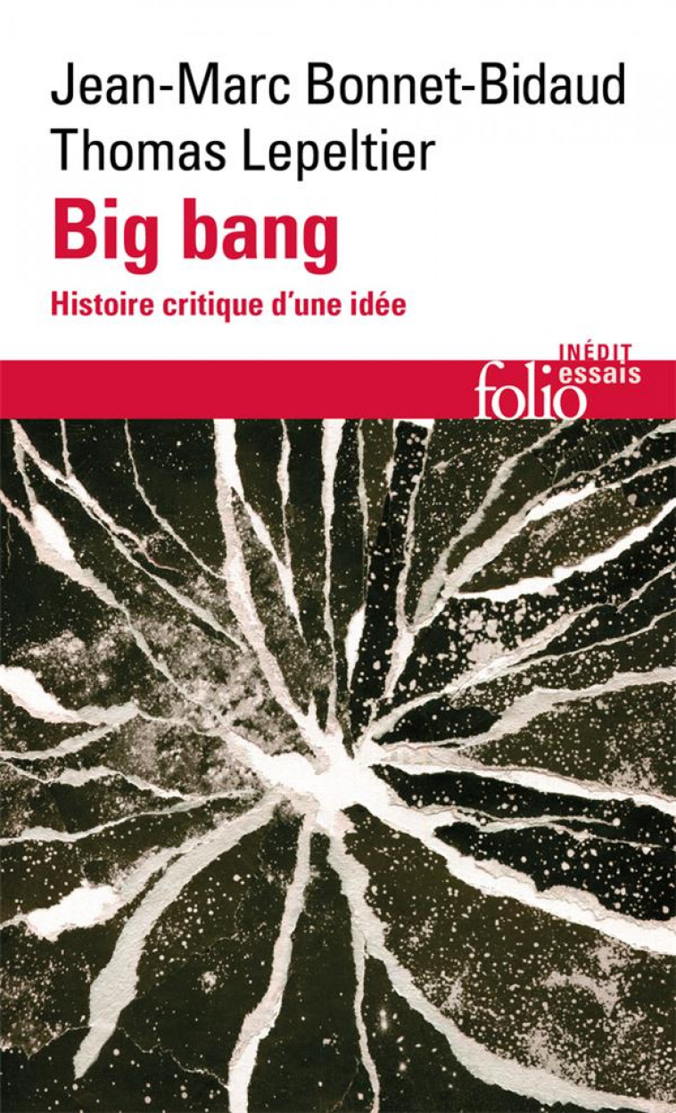 BIG BANG : UN MODELE EN CRISE ? - LEPELTIER - GALLIMARD