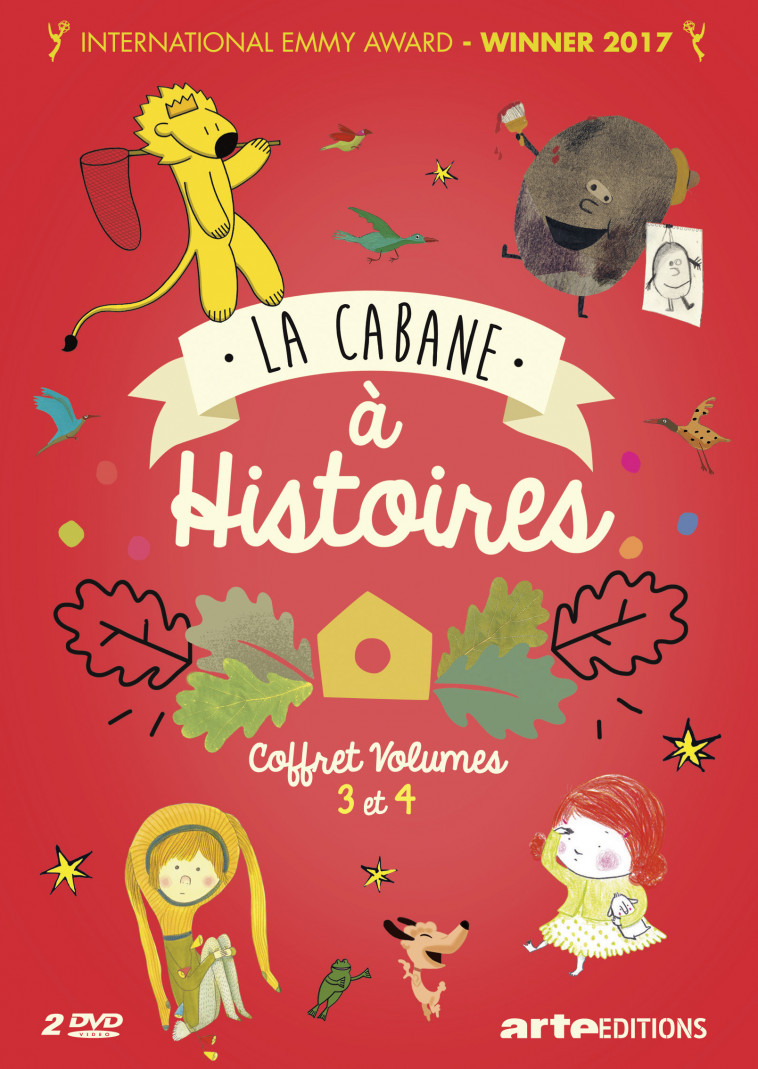 CABANE A HISTOIRES V3 + V4 - 2 DVD -  RiviEre CElia - ARTE