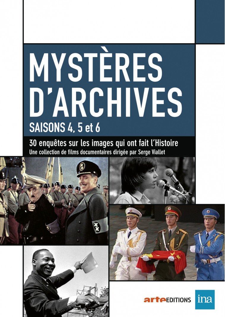 MYSTERES D'ARCHIVES S4 A S6 - 6 DVD -  Catalan Pierre - INA