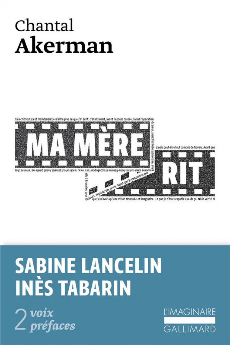 MA MERE RIT - AKERMAN/LANCELIN - GALLIMARD