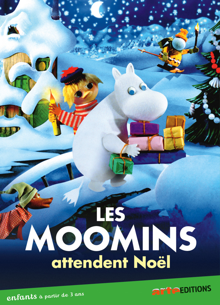 LES MOOMINS ATTENDENT NOEL - DVD -  WroNski Jakub - ARTE