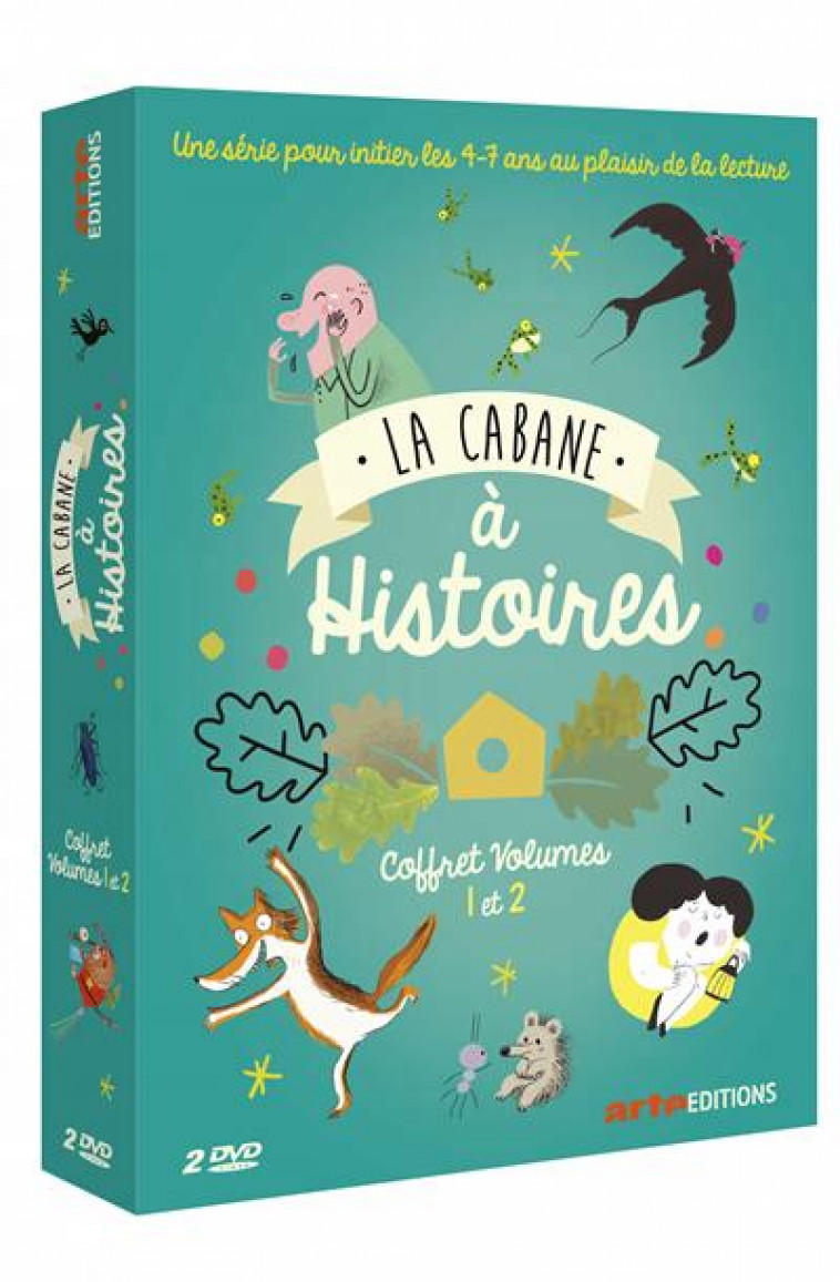CABANE A HISTOIRES V1 + V2 - 2 DVD - RIVIERE CELIA - NC
