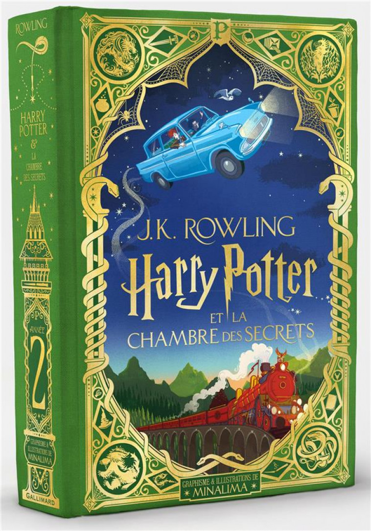 HARRY POTTER ET LA CHAMBRE DES SECRETS - MINALIMA/ROWLING - GALLIMARD
