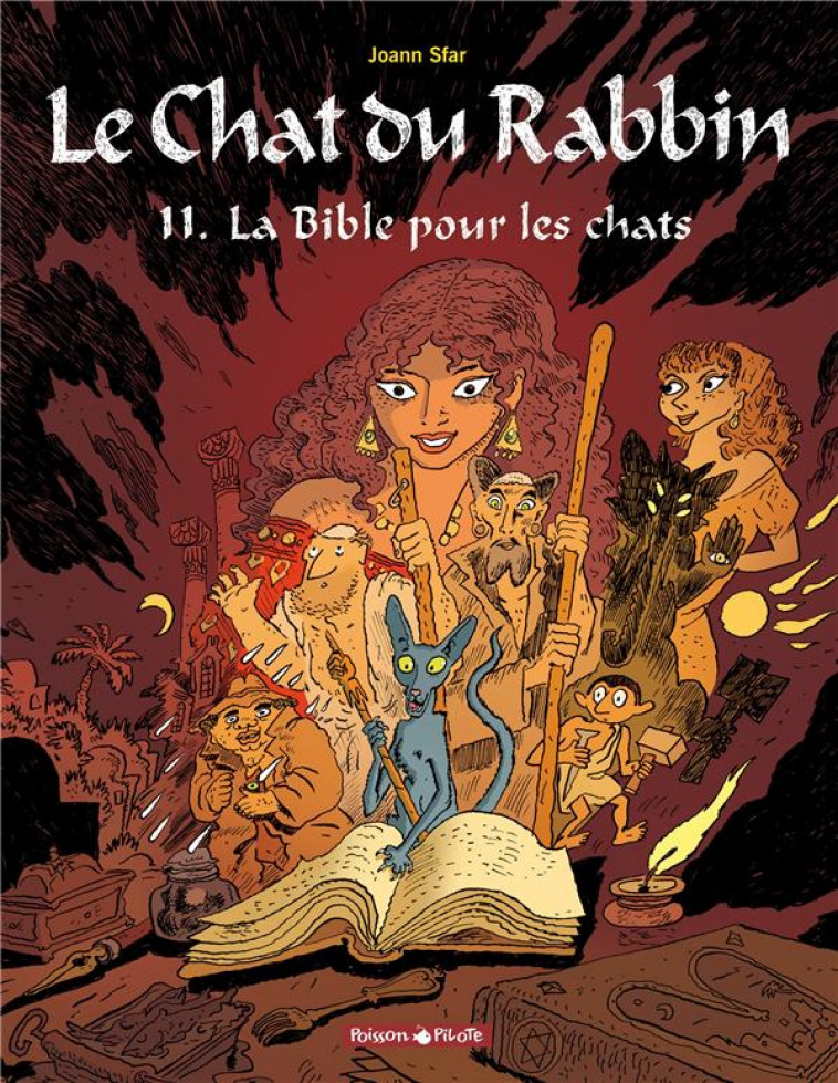 LE CHAT DU RABBIN T.11  -  LA BIBLE POUR LES CHATS - SFAR JOANN - DARGAUD