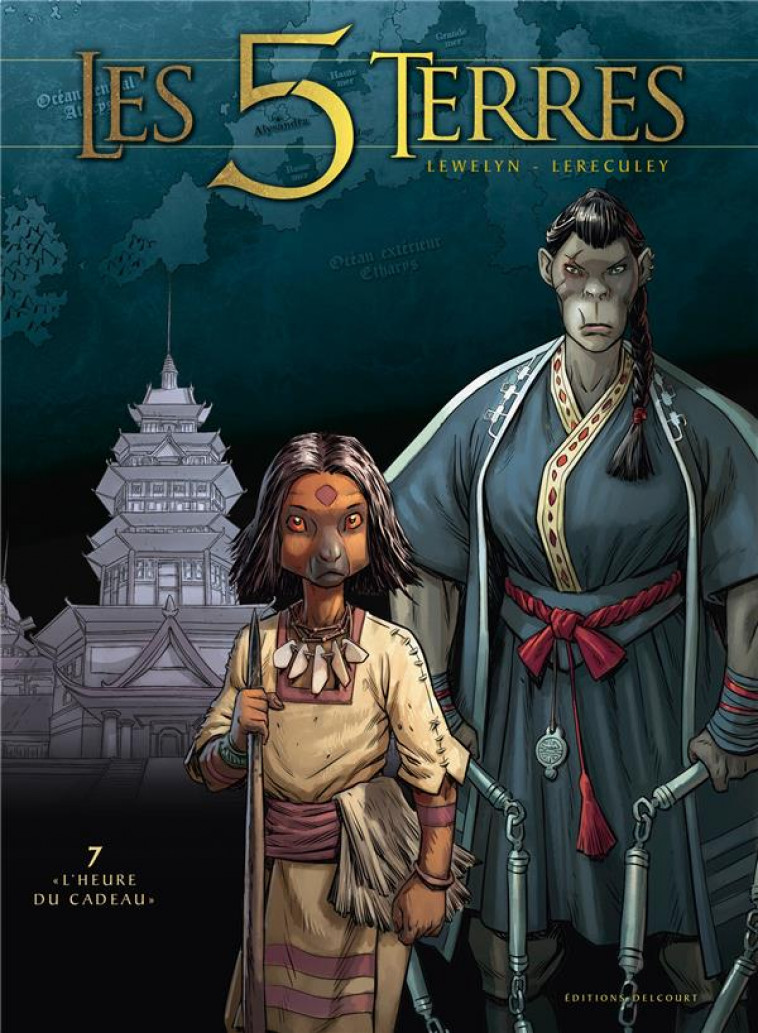 LES 5 TERRES T07 - #034;L'HEURE DU CADEAU#034; - LEWELYN/LERECULEY - DELCOURT