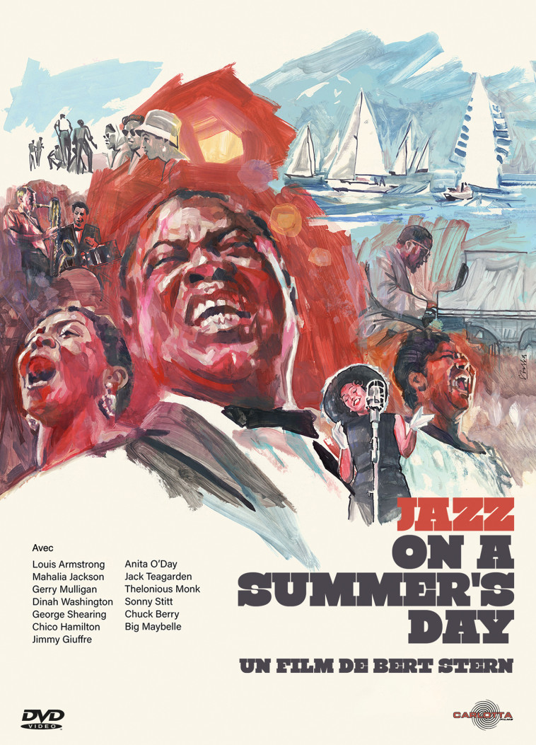 JAZZ ON A SUMMER'S DAY - DVD -  Stern Bert - CARLOTTA FILMS