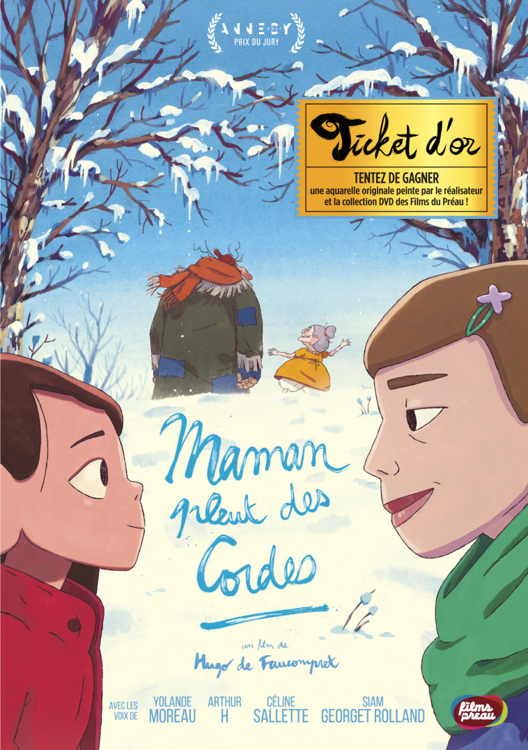 MAMAN PLEUT DES CORDES - DVD -  de Hugo - FILMS DU PREAU