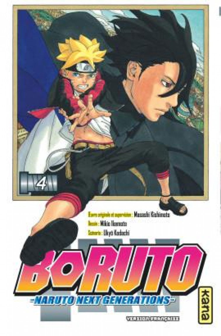 BORUTO - NARUTO NEXT GENERATIONS T.4 - UKYO KODACHI - DARGAUD