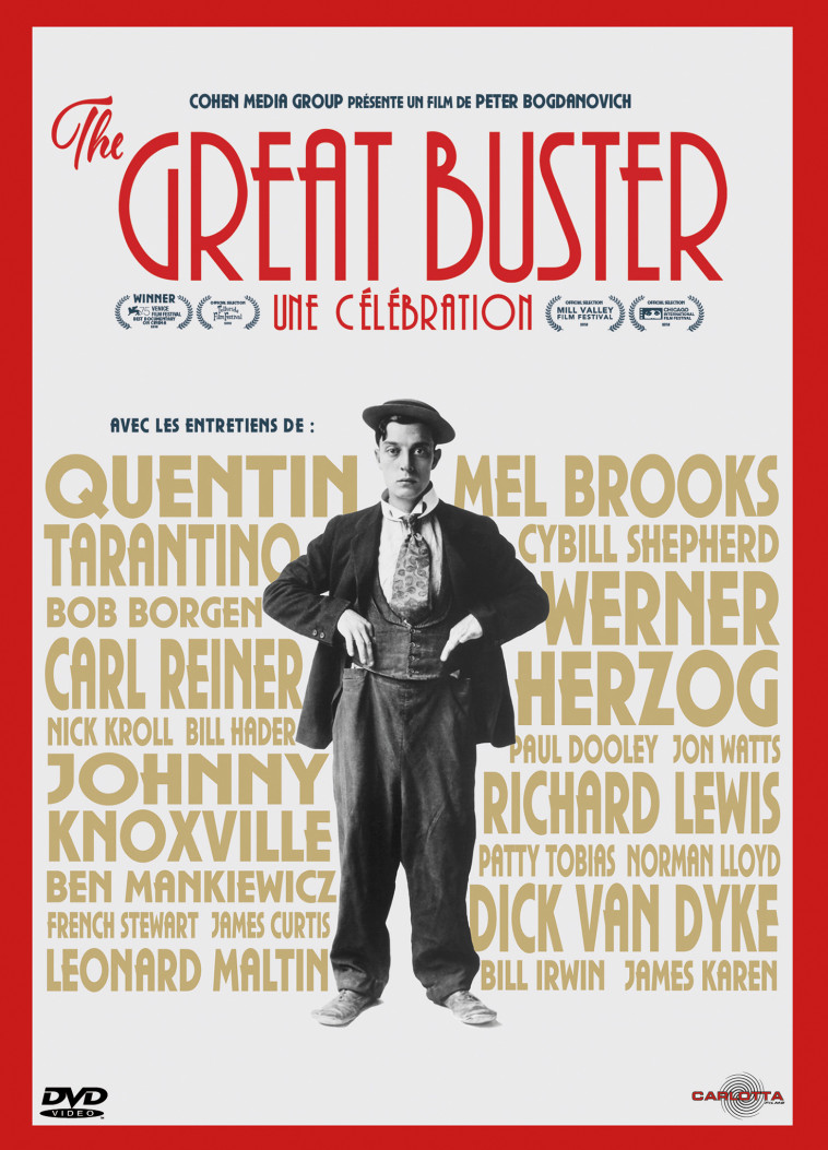 GREAT BUSTER (THE) - UNE CELEBRATION - DVD -  Bogdanovich Peter - CARLOTTA FILMS