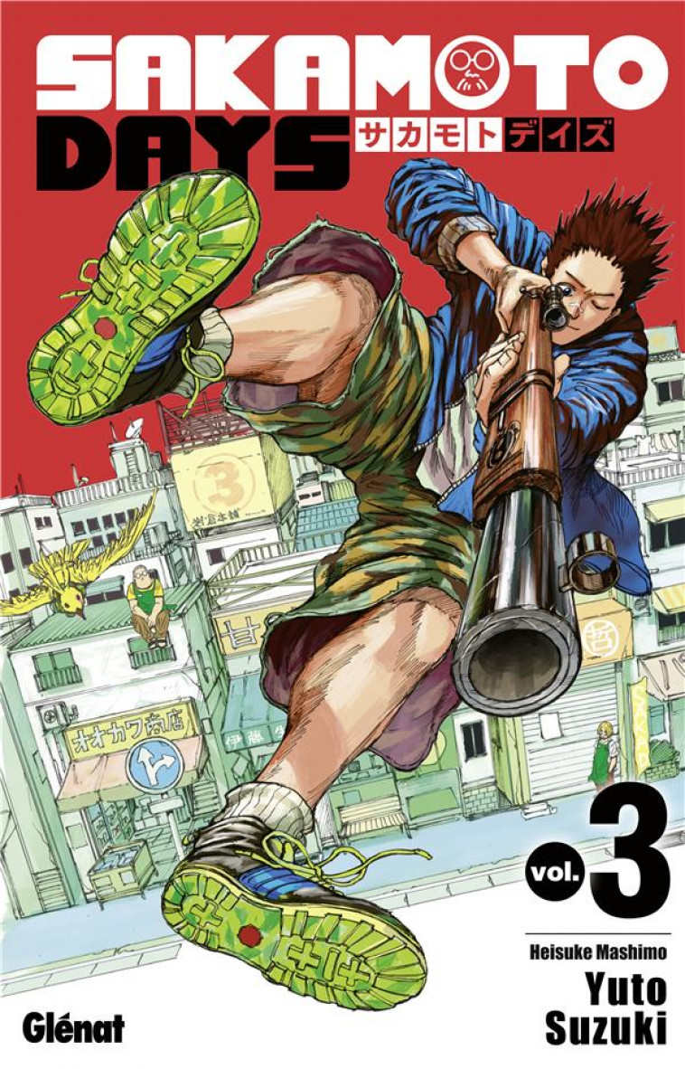 SAKAMOTO DAYS T.3 - SUZUKI YUTO - GLENAT