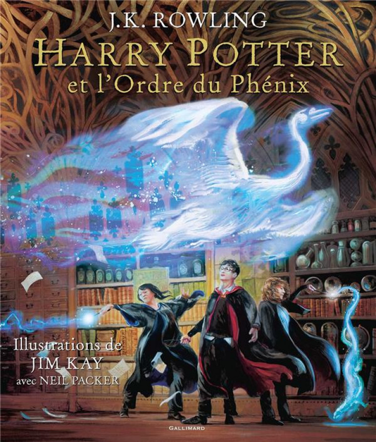 HARRY POTTER T.5  -  HARRY POTTER ET L'ORDRE DU PHENIX - ROWLING J.K. - GALLIMARD