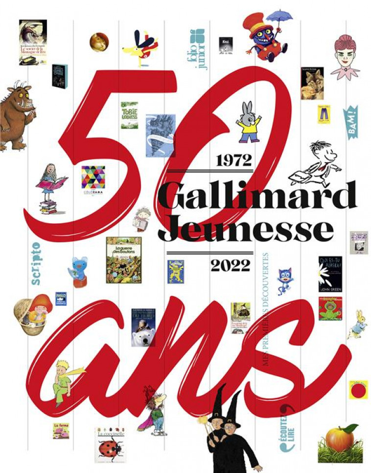GALLIMARD JEUNESSE 50 ANS - COLLECTIF - GALLIMARD